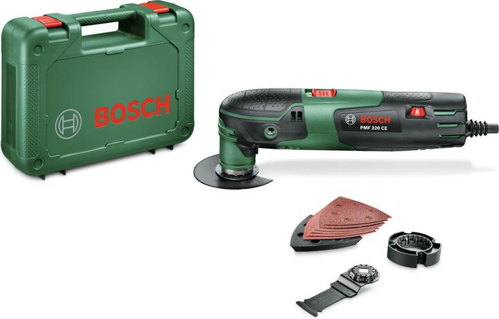 Bosch Home & Garden PMF 220 CE Multitool - 220 W - Incl. case and accessories