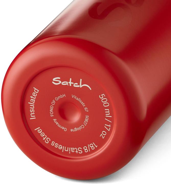 Produktbild Satch Trinkflasche Edelstahl Red (0.50 l)