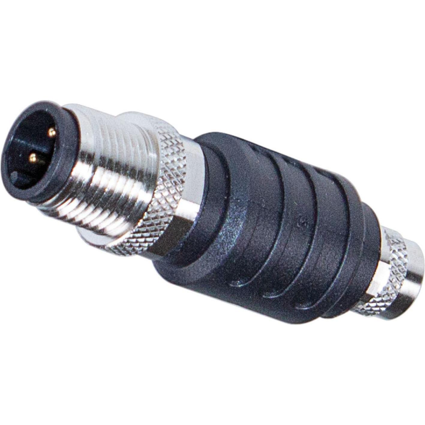 Led2work, Illuminazione officina, Anschlusszubehör Adapter M8 Sensorbuchse auf M12 Sensorstecker 4-polig