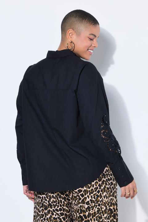 Immagine prodotto Studio Untold Camicia dal taglio oversize con ricami e rivetti sulle maniche lunghe (42, 44)