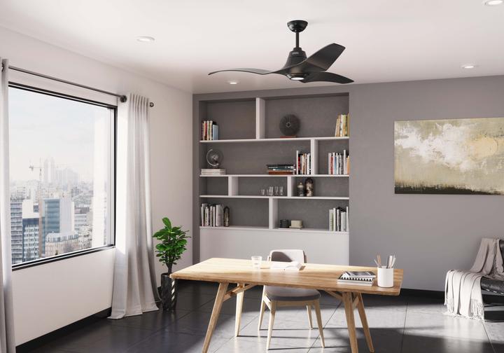 Produktbild Hunter Fans DC Deckenventilator Stingray Granit 152 cm mit LED