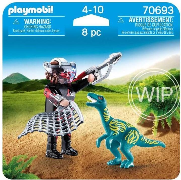 Produktbild Playmobil Jagd auf Velociraptor (70693)