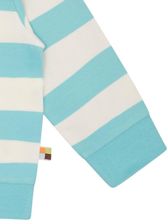 Image du produit loud + proud Sweatshirt mit Blockstreifen (74, 80)