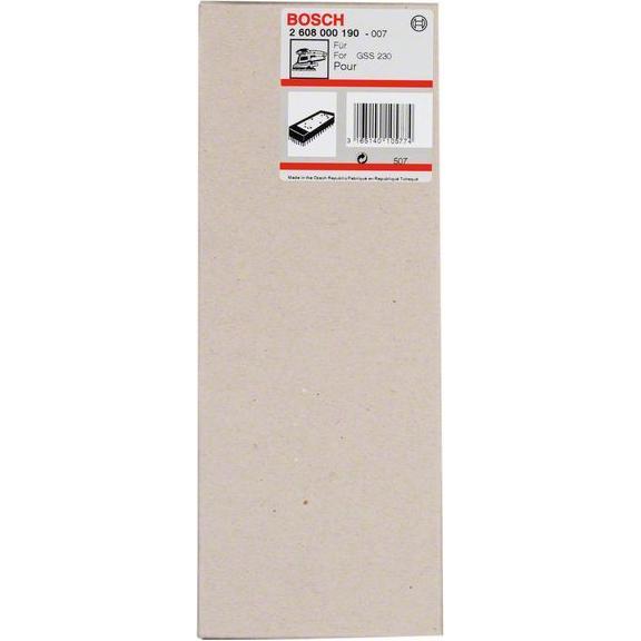 Thumbnail - Bosch Professional Zubehör, Schleifmittel, Schleifplatte verlängert, 185 x 93 mm, dünne Ausführung