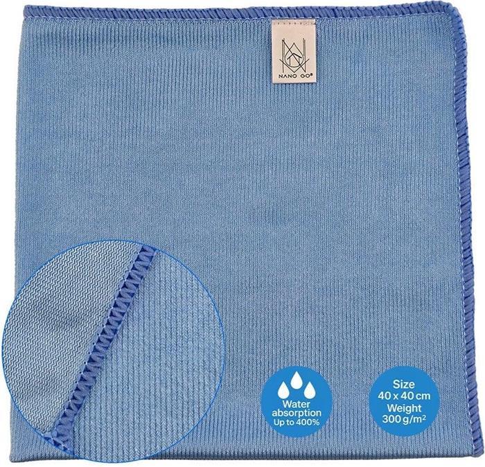 Produktbild Nano glass cleaning microfiber 40x40cm (1 Stk.)