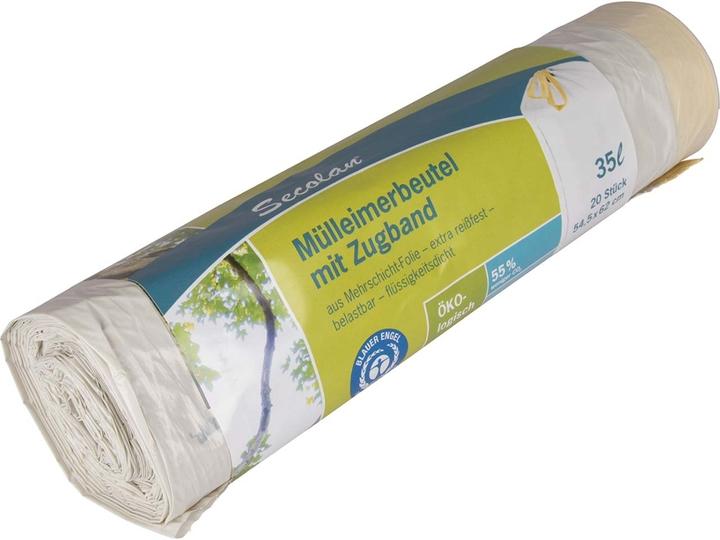 Produktbild Secolan Mülleimerbeutel (20 x, 35 l)