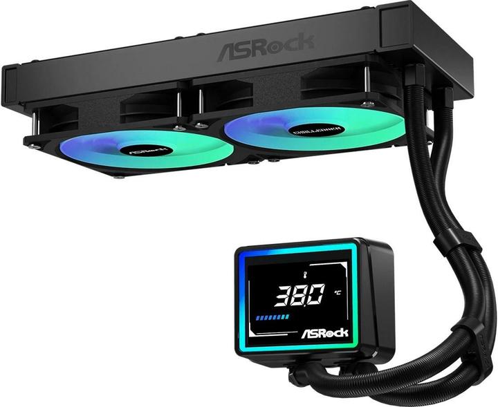 Actual product image AsRock CPC Challenger 240 Digital ARGB Black