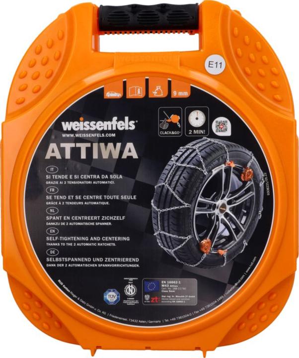 Image du produit Weissenfels Chaîne à neige Attiwa Clack & Go taille 11