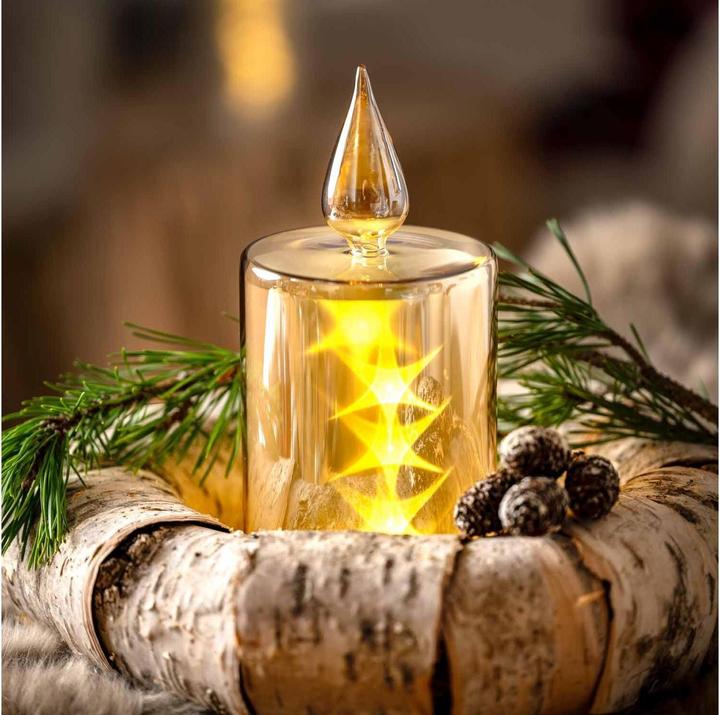 Image du produit Leonardo Lumière décorative Capanna Magico 9 cm x 24 cm, or (1 x)