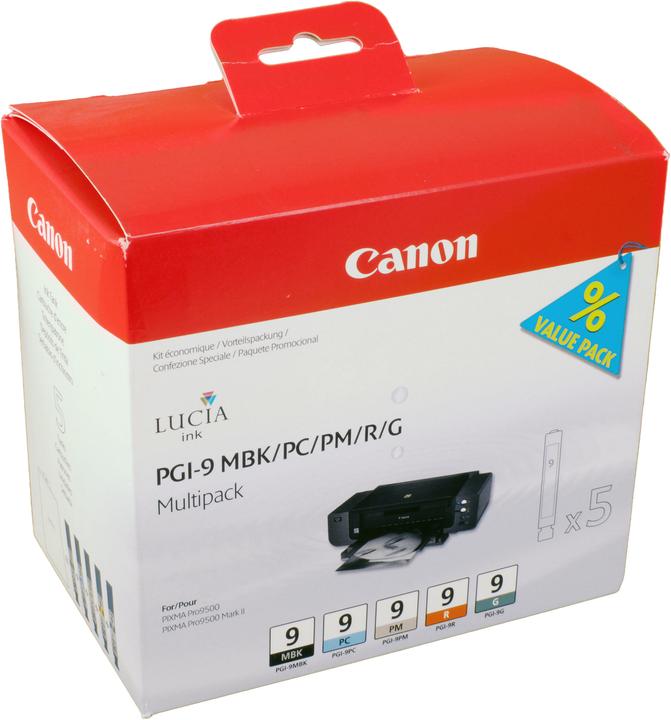 Produktbild Canon Pgi-9 (G, R, PM, MBK, PC)