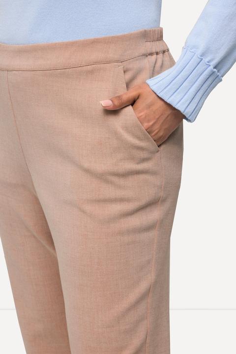 Immagine prodotto Ulla Popken Pantaloni dal taglio stretto con cintura elastica, in comodo tessuto elasticizzato (44)