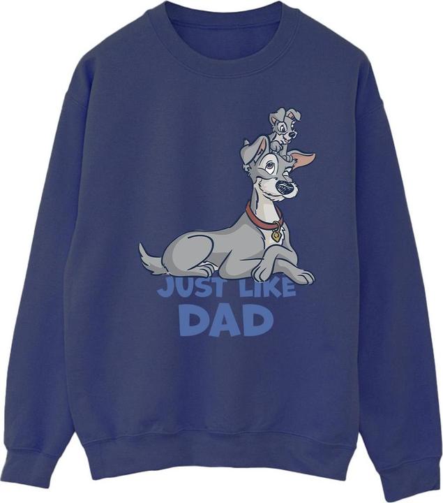 Produktbild Disney Lady And The Tramp Just Like Dad Sweatshirt (M)