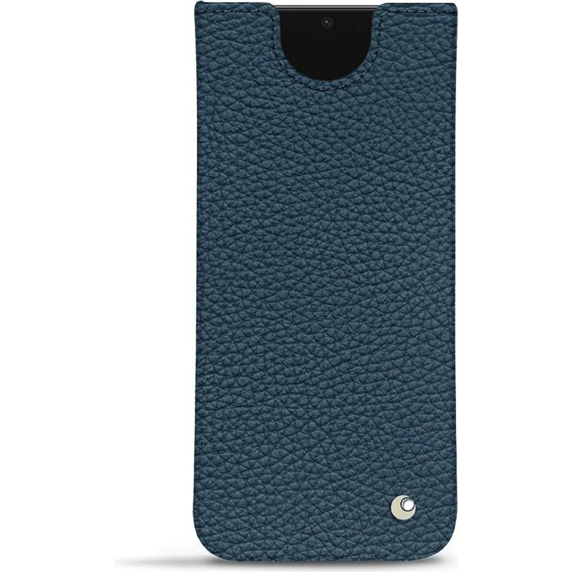 Noreve Lederschutzhülle (Samsung Galaxy S23+), Smartphone Hülle, Blau