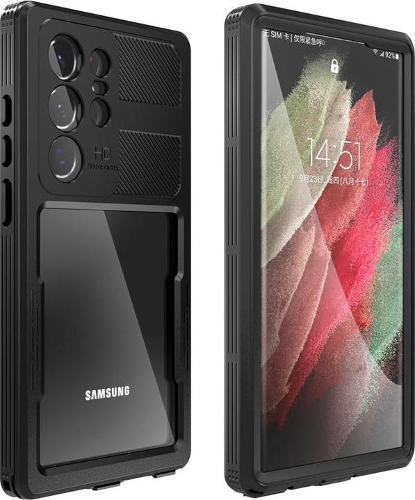 Image du produit Redpepper Samsung Galaxy S23 Ultra - IP68 Mars Series Wasserdichtes Outdoor Case, schwarz (Samsung Galaxy S23 Ultra)
