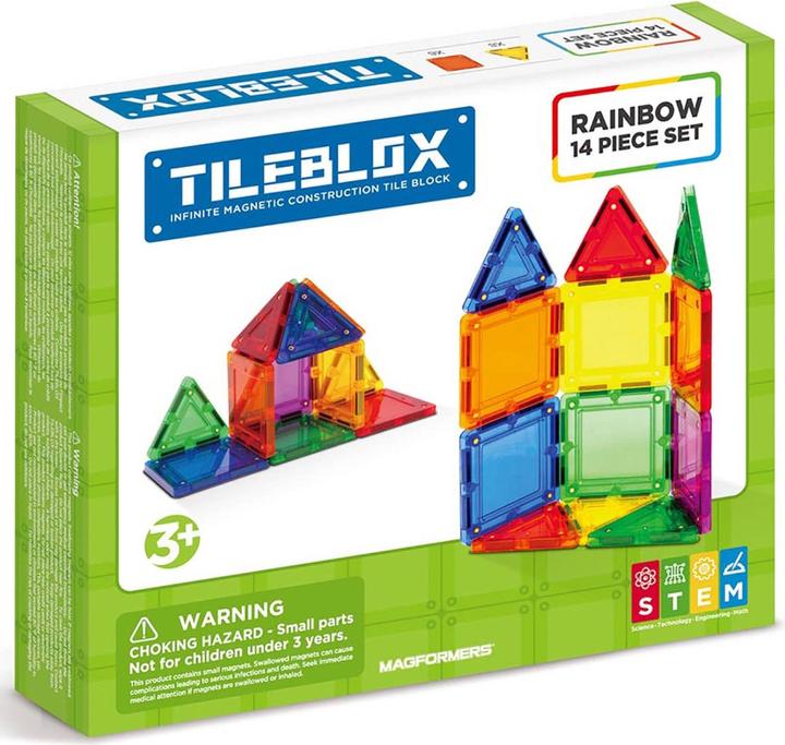 Image du produit Tileblox Rainbow - 14 pcs set (3200)