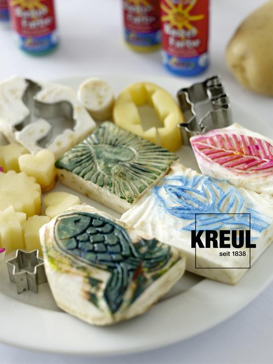 Image du produit Mucki Peinture pour bricolage (Bleu, 80 ml)