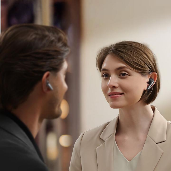 Actual product image Joyroom JR-FN1 Funpods Series Wireless Headphones (black) (ANC, 7 h, Wireless)