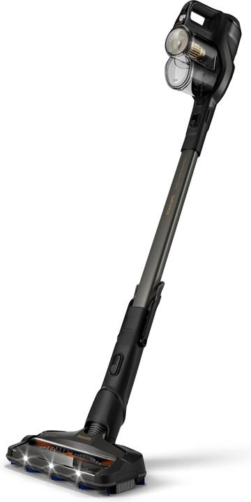 Productafbeelding Philips PowerCyclone 10 technologie snoerloze stofzuiger, zakloos, zwart, 0,6 L, 18,3 l/s, droog/nat, Cyclon