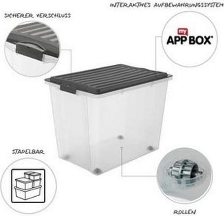 Image du produit Rotho Compact (3x + 3x) (39.50 cm, 324 l, 6x)