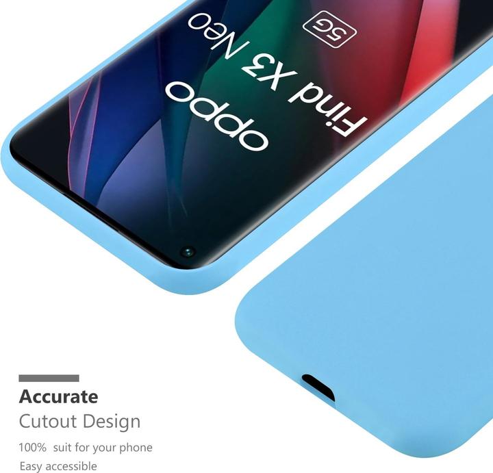 Actual product image Cadorabo TPU Candy shell (Oppo Find X3 Neo)