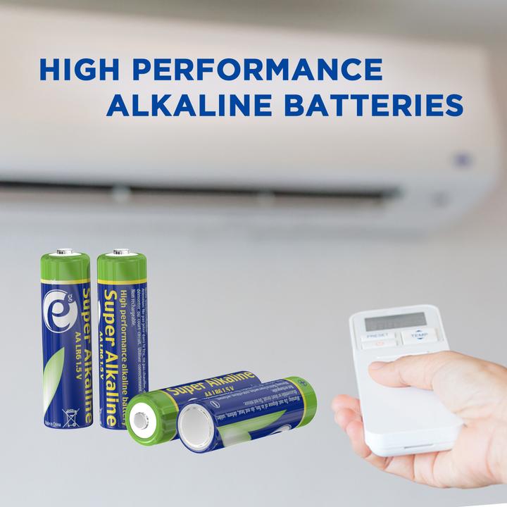 Actual product image Gembird EG-BA-AA4-01 - Disposable battery - AA - Alkaline - 1.5 V - 4 piece(s) (4 pcs., AA, 2900 mAh)