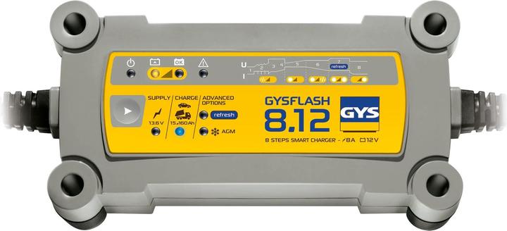 GYS Chargeur FLASH 8.12 (12V, 8 A)