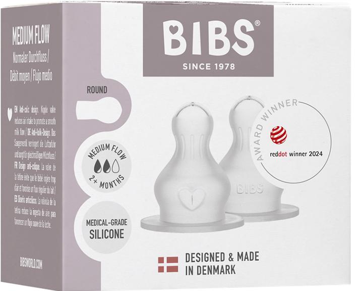 Image du produit Bibs Anti-Colic Tétine Silicone Medium Flow 2 pièces
