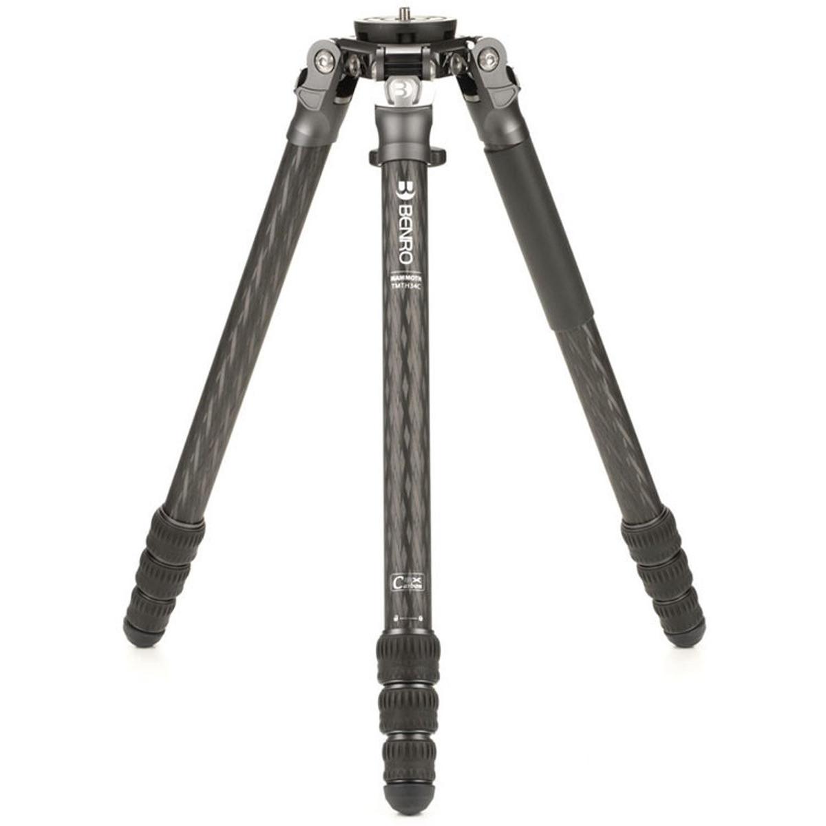 Benro TMTH34C Mammoth Carbon Stativ (Carbonio), Treppiede, Nero