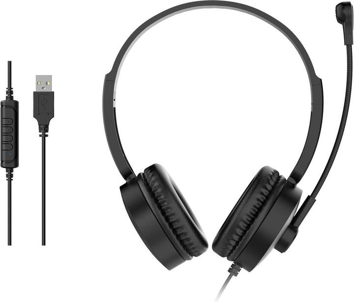 Actual product image equip Life Headset circumaural (Cable, USB-A)
