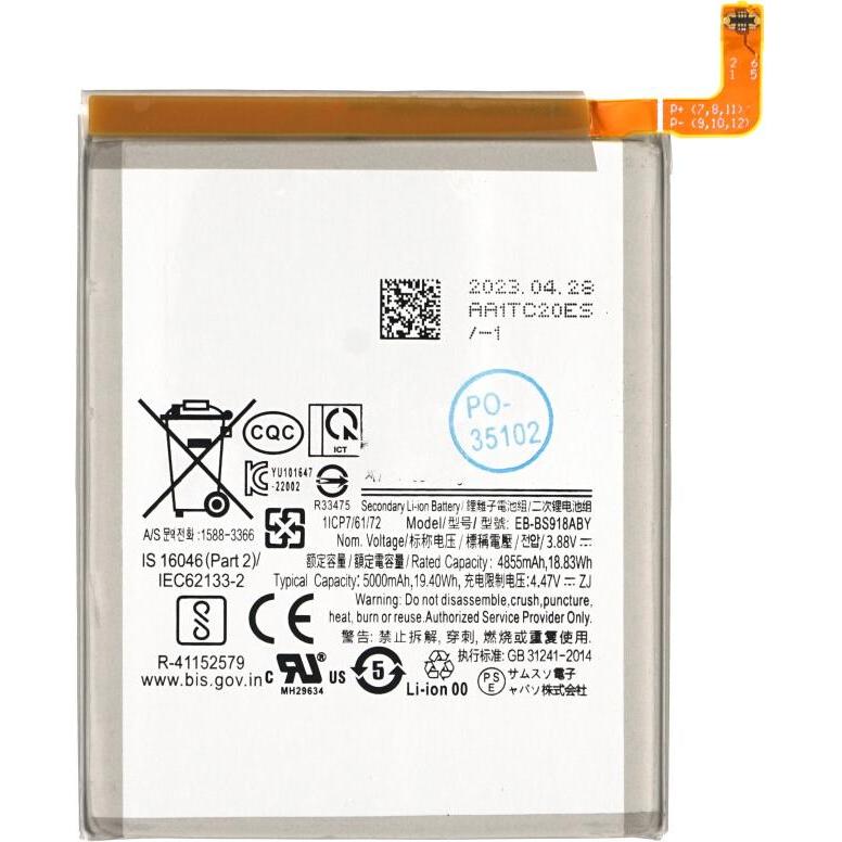 OEM MPS Akku EB-BS918ABY für Samsung S23 Ultra, Smartphone Akku
