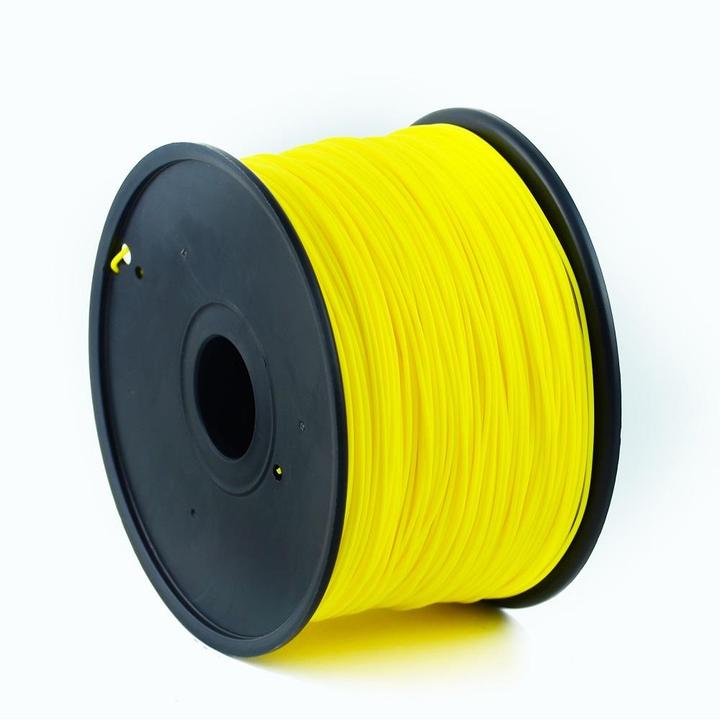Immagine prodotto Gembird Cassetta del filamento bobina ABS fluorocentrica (ABS, 1.75 mm, 1000 g, Giallo)