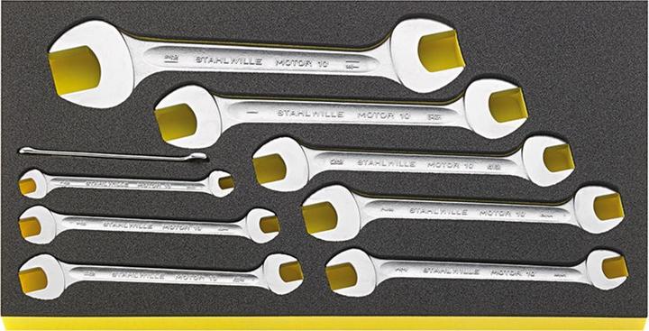 Produktbild Stahlwille TCS WT 10a/9 Doppelmaulschlüssel 9 teilig in TCS