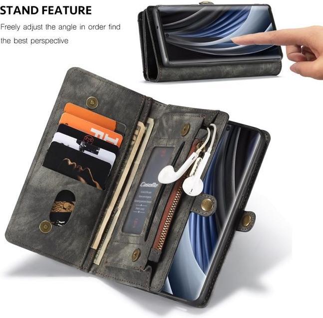 Actual product image Caseme Leather wallet with plastic cover (Samsung Galaxy Note 20)