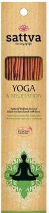 Actual product image Sattva Ayurveda Incense Indian Yoga and Meditation (15 PC) 30 g - Sattva