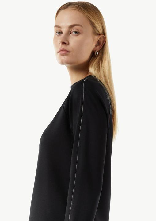 Produktbild Comma Sweatshirt Sweatshirt aus Jersey mit Schmuck-Detail (36)