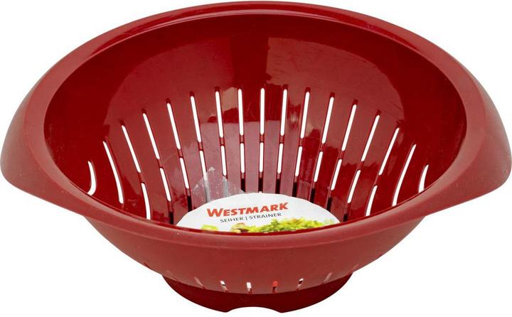 Produktbild Westmark Salat-Seiher, rot, Ø25 cm, 28x31x11 cm (25 cm)