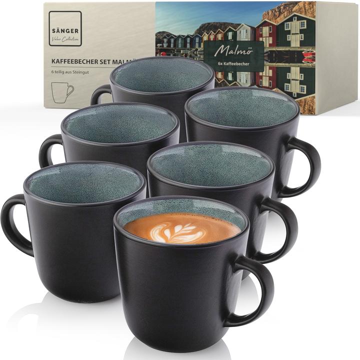 Actual product image Sänger Geschirr Kaffeebecher Set Malmö (420 ml, 6x)