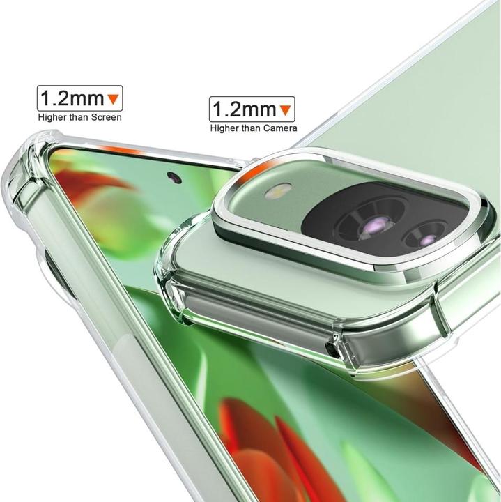 Actual product image Screenguard Crystal Soft Airbag Bumper (Google Pixel 9)