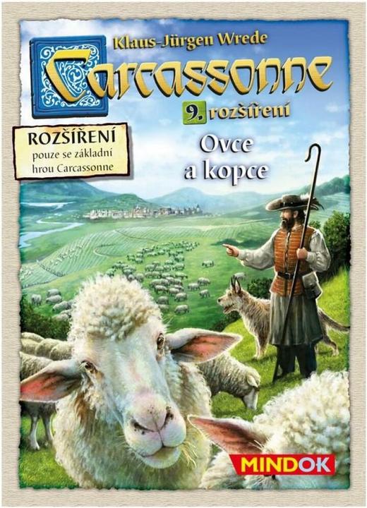 Actual product image Mindok Carcassonne: Sheep and Hills (9th expansion)