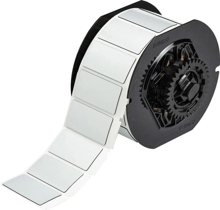 Brady B30EP-173-593-SL, EPREP (new), polyester, silver, glossy, 50.80 x 25.40 mm, permanent (300 (5.08 cm)