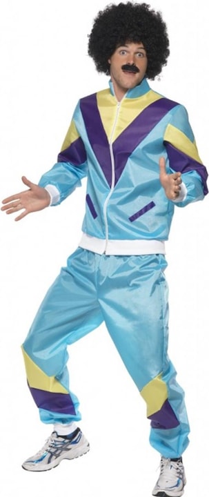 Actual product image Smiffys Retro tracksuit (M)