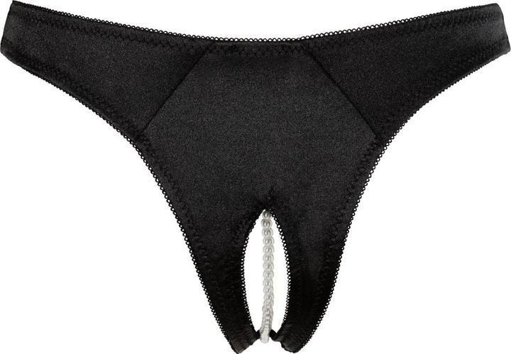 Actual product image Cottelli Collection String ouvert with pearls (M)