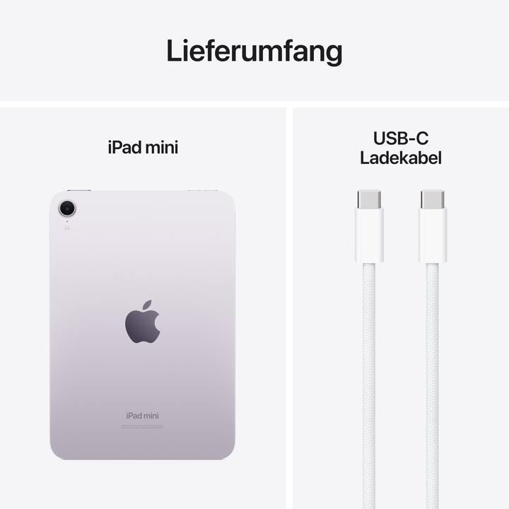 Produktbild Apple iPad mini (2024) (nur WLAN, 8.30", 128 GB, Purple)