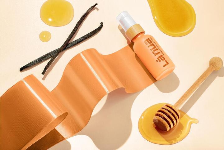 Actual product image Lá Nua La Nua Honey Vanilla Edible Water-Based Lubricant Clean Effective Ingredients Delicious, Long Lastin (100 ml)