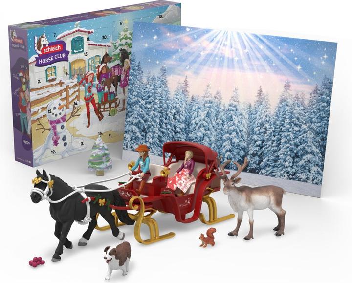 Fragen zu Schleich Advent Calendar Big Horse Club 2025