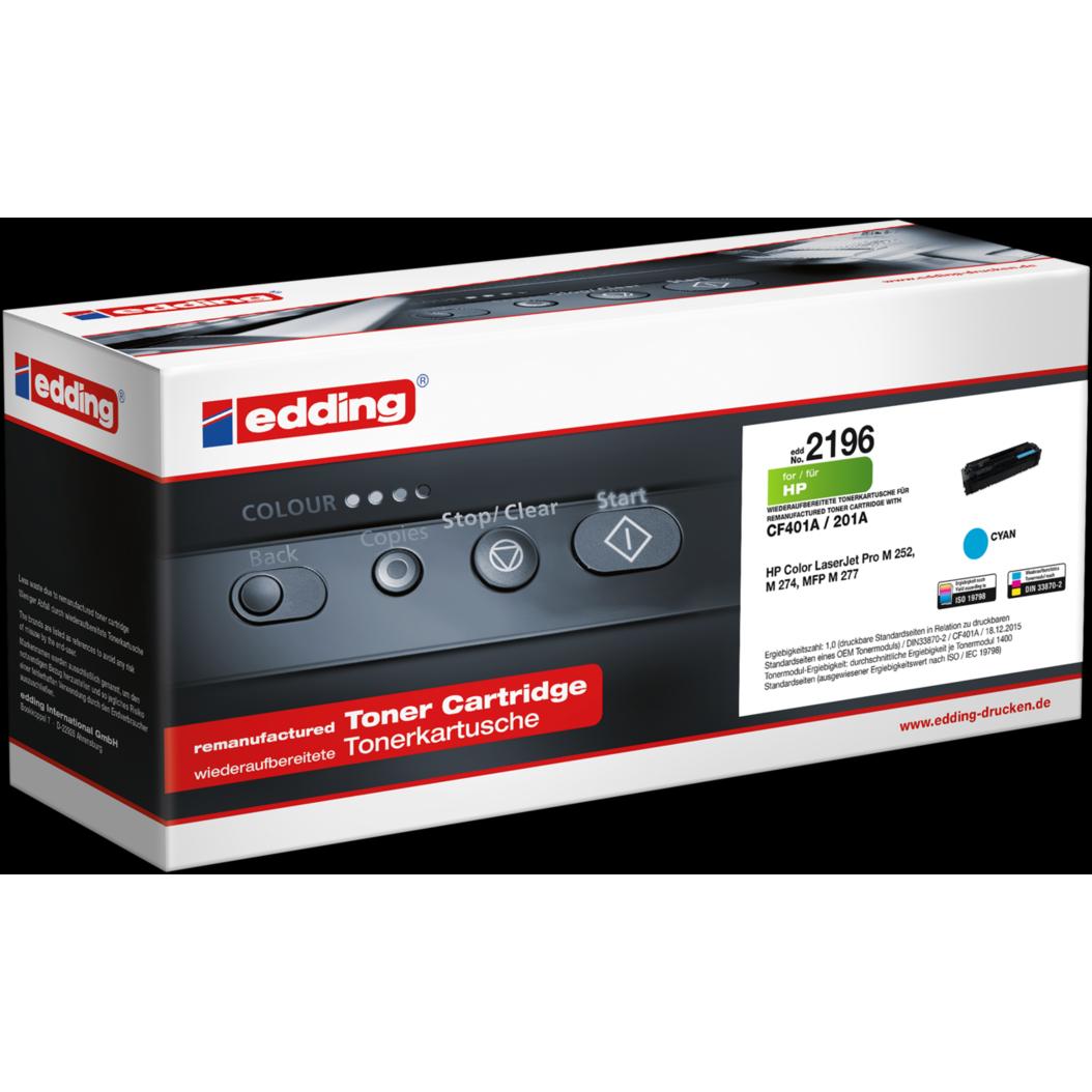 Edding, Toner, Toner ersetzt 201A (CF401A) - - 1.40 Seiten (C)