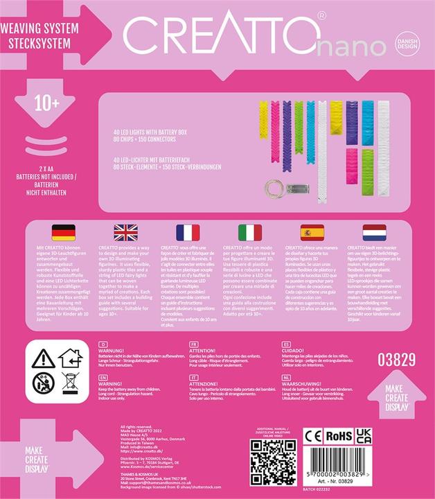 Actual product image Kosmos Creatto Rainbow / Rainbow World