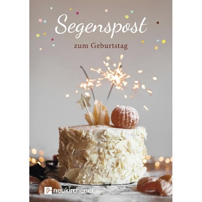 Neukirchener, Grusskarte + Briefpapier, Segenspost zum Geburtstag (1 Stk.)