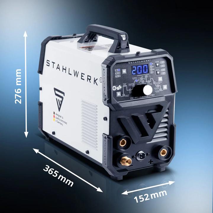 Produktbild Stahlwerk Kombi-Schweissgerät DC WIG 200 Puls Pro 2 in 1