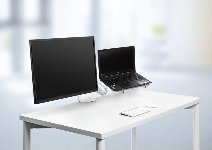 Image du produit Novus Clu Duo sans fixation sur table noir (Tables, 7 kg)